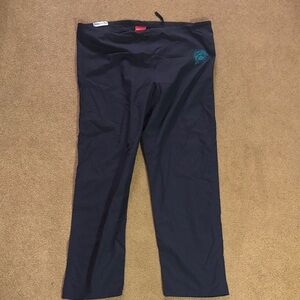 Vintage Large Reebok Navy Blue Miami Dolphins Sweatpants with Original Tags